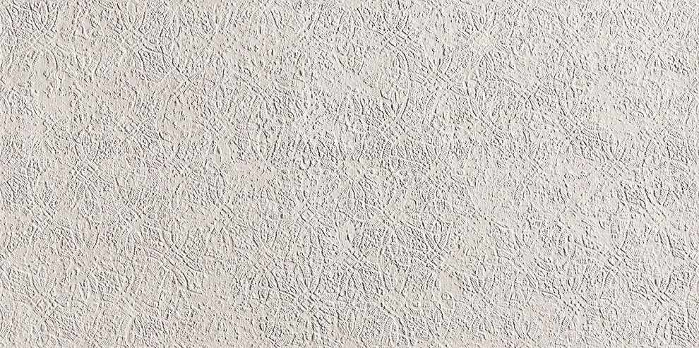 Керамическая плитка Fap Bloom Print White fRFK, цвет белый, поверхность матовая 3d (объёмная), прямоугольник, 800x1600