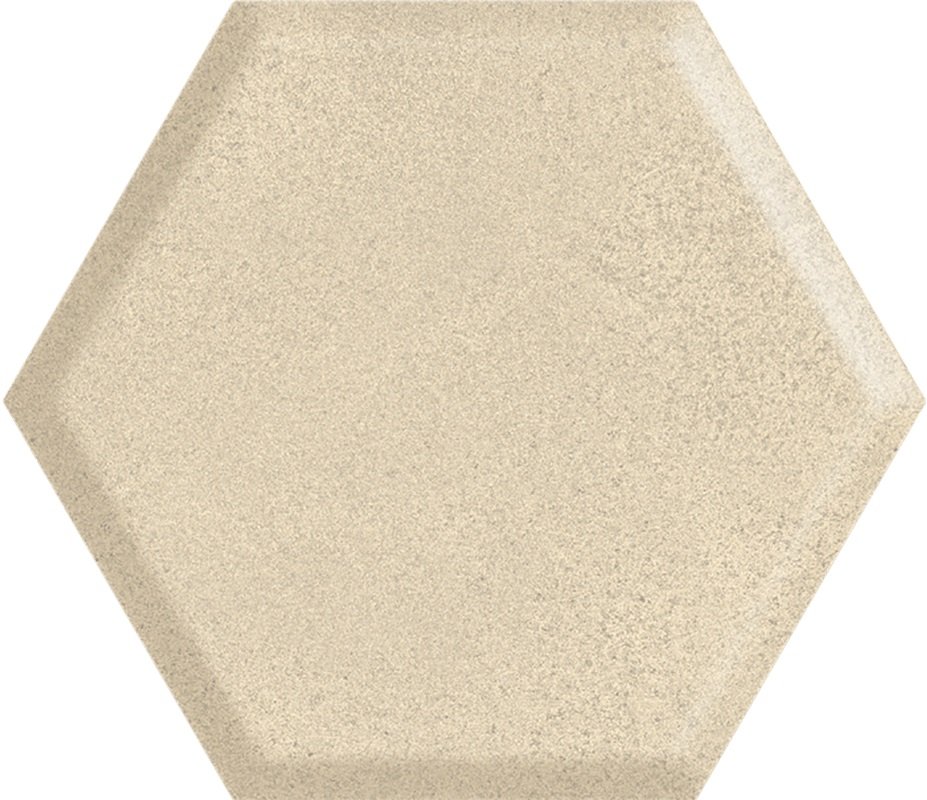 Керамическая плитка Paradyz Serene Beige Heksagon Struktura, цвет бежевый, поверхность структурированная, шестиугольник, 171x198