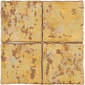 Керамическая плитка Arkadia Palatium I Profeti, цвет жёлтый, поверхность матовая, квадрат, 200x200