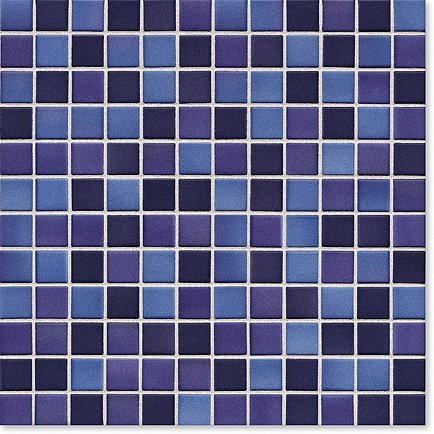 Мозаика Jasba 3623H Lavita Indigo Blue, цвет синий, поверхность матовая, квадрат, 316x316