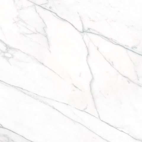 Керамогранит TAU Varenna Cararara, цвет белый, поверхность полированная, квадрат, 600x600