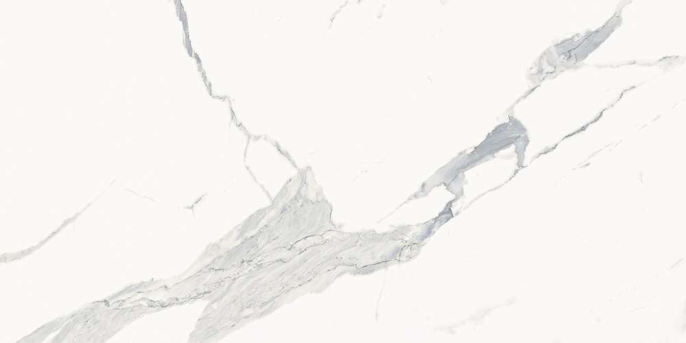 Керамогранит Italon Stellaris Statuario White Lap 610015000676, цвет белый, поверхность лаппатированная, прямоугольник, 600x1200