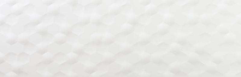 Керамическая плитка Azulev Luminor Panal Brillo Slimrect Blanco, цвет белый, поверхность глянцевая, прямоугольник, 290x890