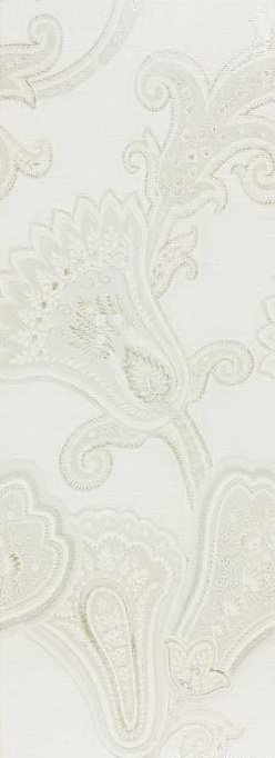 Декоративные элементы Mapisa Lisa Decor White, цвет белый, поверхность сатинированная, прямоугольник, 253x706