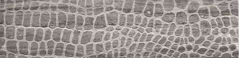 Керамическая плитка Skalini Etched Field Tile EFT-04WG, цвет коричневый, поверхность матовая, прямоугольник, 75x305