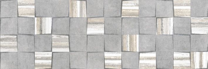 Керамическая плитка Нефрит керамика Темари 00-00-5-17-30-06-1117, цвет серый, поверхность матовая, прямоугольник, 200x600