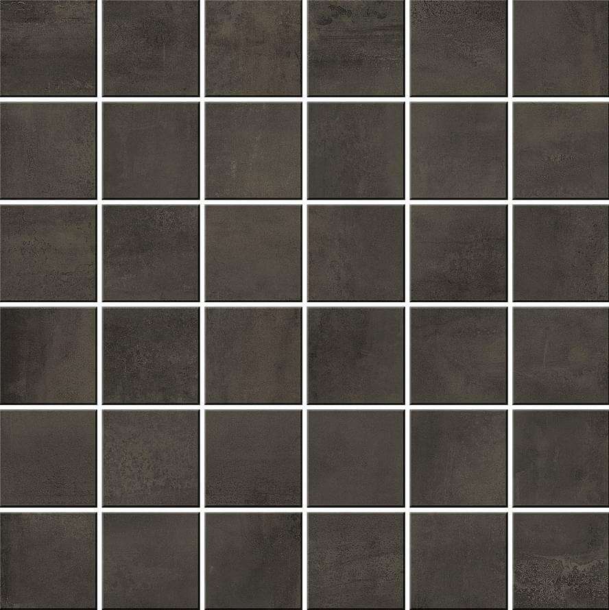 Мозаика Monocibec Blade Coal Mos (4,7X4,7) 120195, цвет коричневый, поверхность матовая, квадрат, 300x300