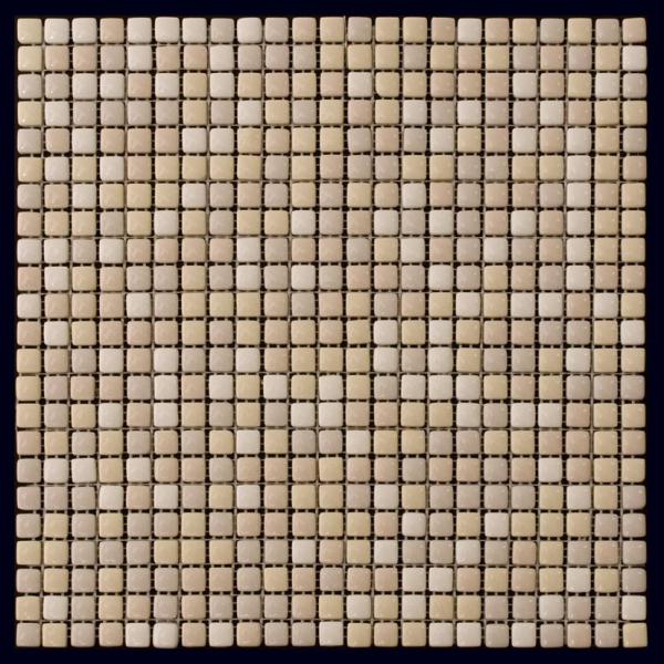 Мозаика Natural Mosaic Flex Mix TC-07 (Стекло), цвет бежевый, поверхность глянцевая, квадрат, 315x315