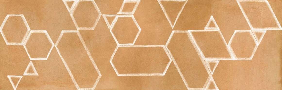 Керамическая плитка Vives Kent-R Firle Natural, цвет оранжевый, поверхность матовая, прямоугольник, 320x990