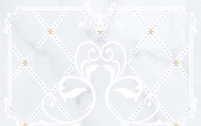 Керамическая плитка Unitile (Шахтинская плитка) Милана Светлая Декор 010300000190, цвет белый, поверхность глянцевая, прямоугольник, 250x400