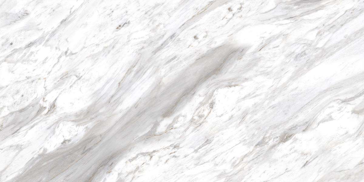 Керамогранит Decovita Bianco Carrara Full Lappato, цвет серый, поверхность лаппатированная, прямоугольник, 600x1200