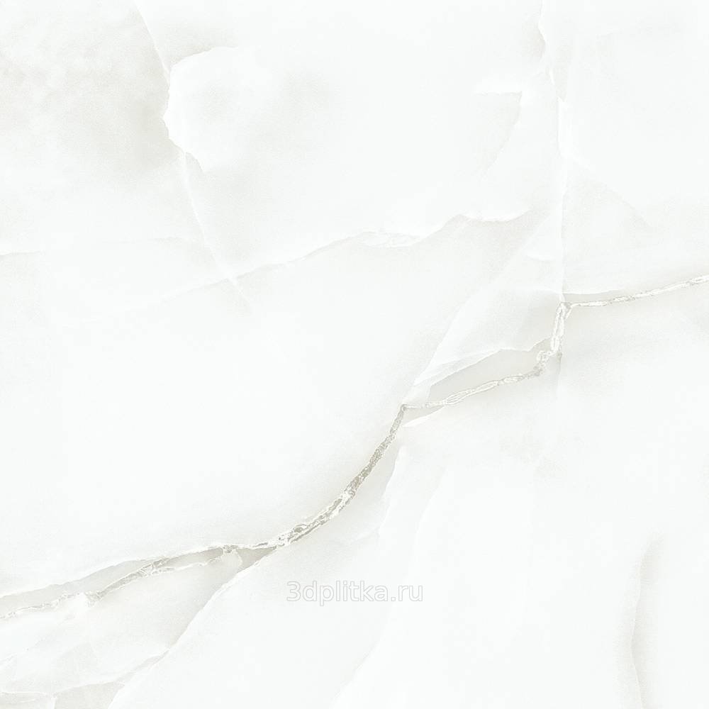 Керамогранит Art Ceramic Classic Onix Ivory, цвет белый, поверхность полированная, квадрат, 600x600