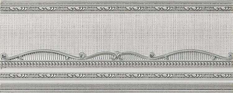 Бордюры El Molino Hermes Plata-Perla Zocalo, цвет серый, поверхность матовая, прямоугольник, 120x300