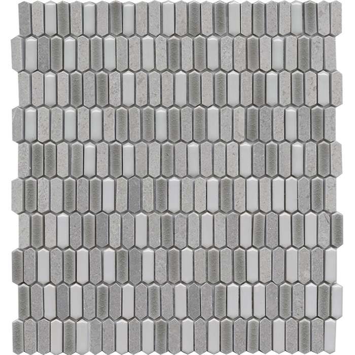 Мозаика L'Antic Colonial Savoya Grey L241715601, цвет серый, поверхность матовая, прямоугольник, 297x322