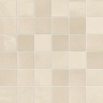 Мозаика Leonardo Factory MK. 30W, цвет белый, поверхность матовая, квадрат, 300x300