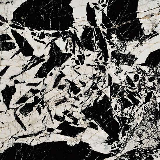 Керамогранит Fioranese Prestige Antique Matt, цвет чёрно-белый, поверхность матовая, квадрат, 740x740