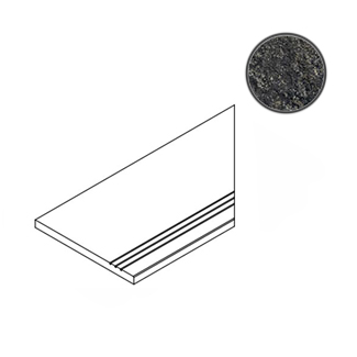 Спецэлементы Italon Room Black Bordo Grip DX 620090000680, цвет чёрный, поверхность матовая, прямоугольник, 300x600