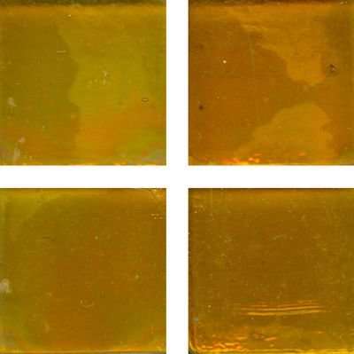 Мозаика Irida Fleur 15.R136(2), цвет коричневый, поверхность глянцевая, квадрат, 237x237