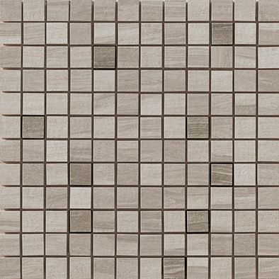 Мозаика Serenissima Urban Mosaico Mud 1043914, цвет серый, поверхность матовая, квадрат, 304x304