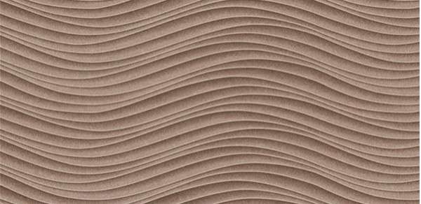 Керамическая плитка Cube Ceramica Pegas Brown, цвет коричневый, поверхность матовая рельефная, прямоугольник, 250x500