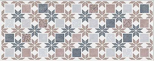 Керамическая плитка Azori Macbeth Mocca Mix, цвет разноцветный, поверхность глянцевая, прямоугольник, 201x505