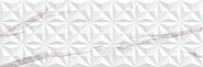 Керамическая плитка Arcana Oberon Travos Blanco, цвет белый, поверхность матовая, прямоугольник, 333x1000