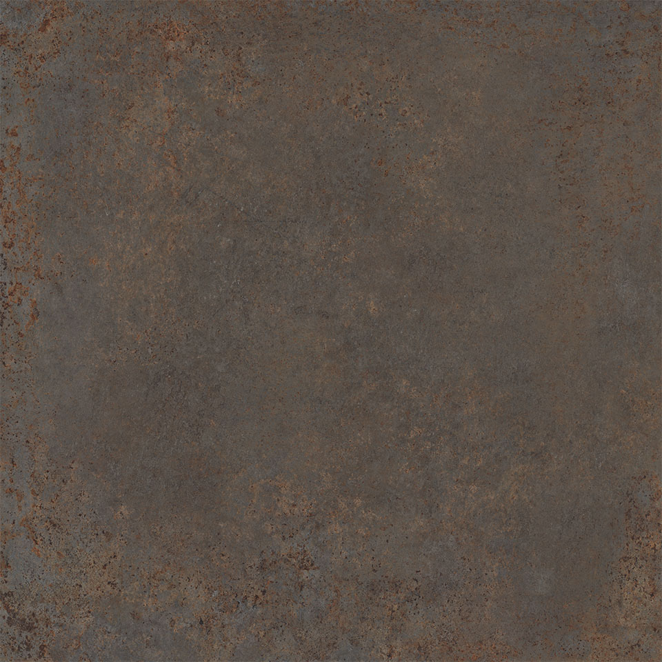 Широкоформатный керамогранит Cerdomus Reforge Charbon Safe 96660, цвет коричневый, поверхность сатинированная, квадрат, 1200x1200