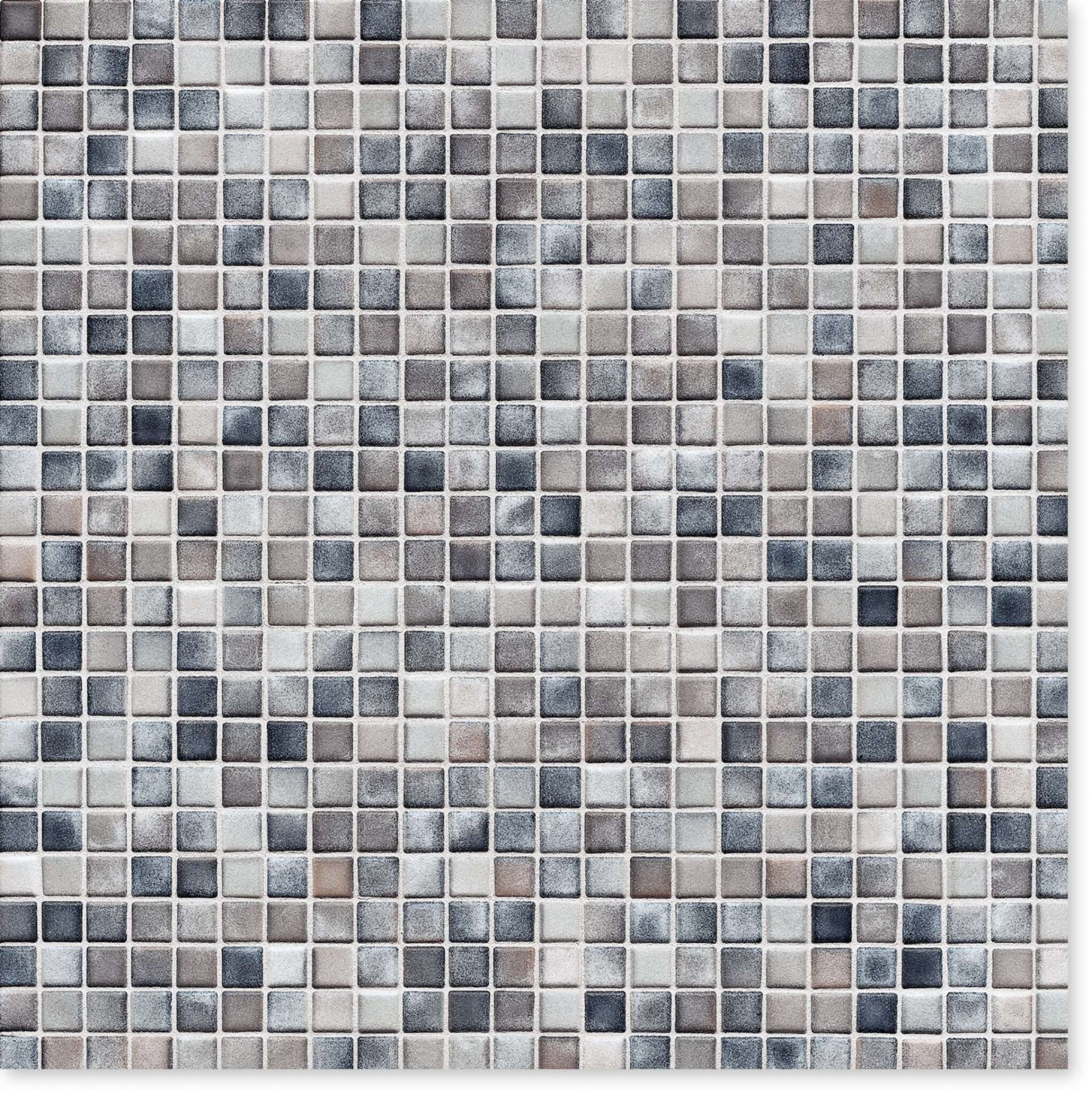 Мозаика Jasba Kauri Felsgrau-Mix 8757H-44, цвет серый, поверхность матовая, квадрат, 316x316