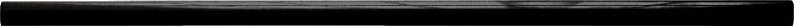 Бордюры Petracers Gran Gala Raccordo Jolly Nero, цвет чёрный, поверхность глянцевая, прямоугольник, 16x474