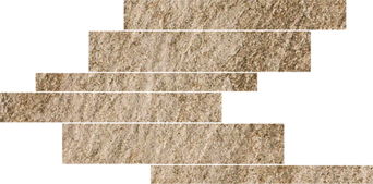 Мозаика Floor Gres Walks Beige Modulo List. Sfals. 728781, цвет бежевый, поверхность матовая, прямоугольник, 210x400