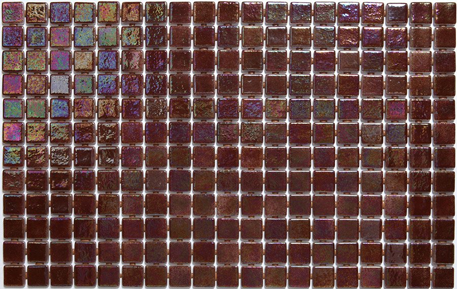 Мозаика Ezarri Iris Cobre Anti, цвет коричневый, поверхность матовая, прямоугольник, 313x495