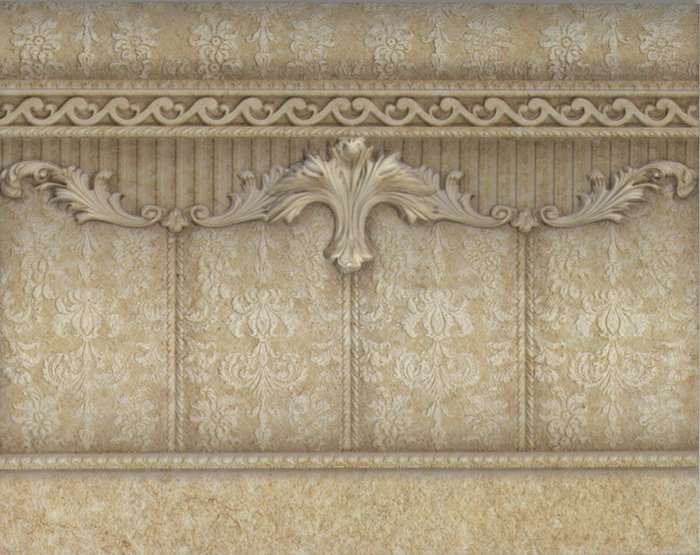 Бордюры Aparici Palazzo Beige Ducale Zocalo, цвет бежевый, поверхность матовая, прямоугольник, 200x251