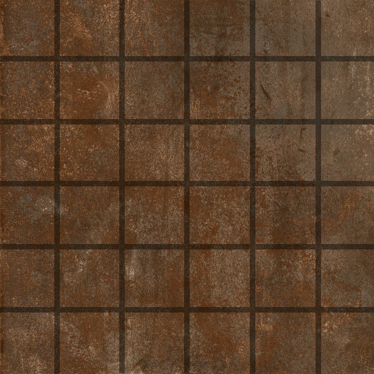Мозаика Alfalux Crossover Rust Mos. 7279821, цвет коричневый, поверхность матовая, квадрат, 300x300