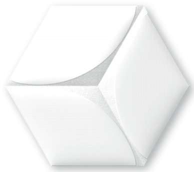 Керамическая плитка Heralgi Hudson White Matt, цвет белый, поверхность матовая, прямоугольник, 173x200