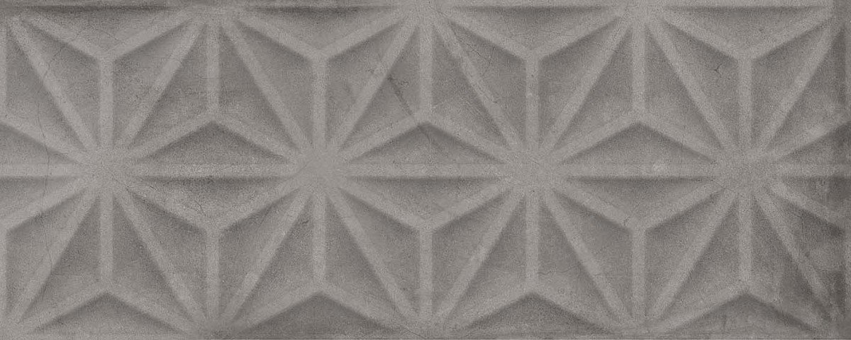 Керамическая плитка Vives Kent Minety Grafito, цвет серый, поверхность матовая, прямоугольник, 200x500