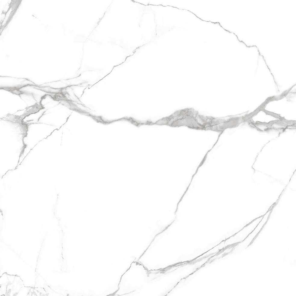 Широкоформатный керамогранит Geotiles Nilo Blanco Compacglass, цвет белый, поверхность натуральная, квадрат, 1200x1200