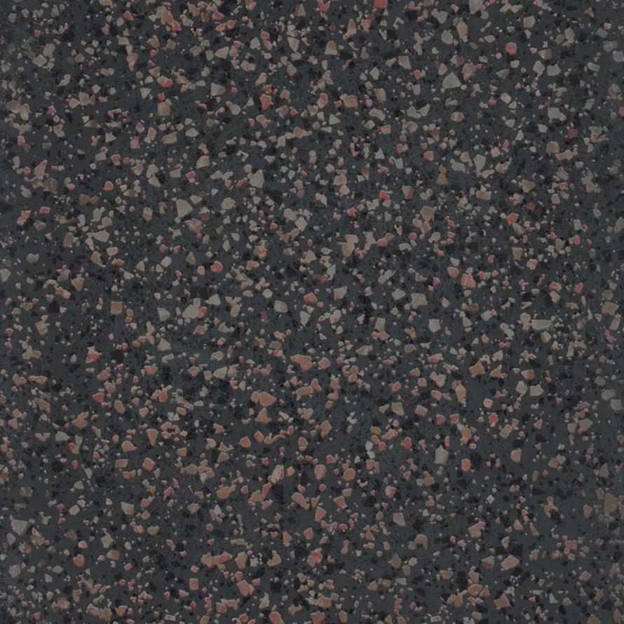 Керамогранит Petracers Carnevale Veneziano Nero Lapp./Rett. (LIST/TOZ), цвет чёрный, поверхность лаппатированная, квадрат, 800x800