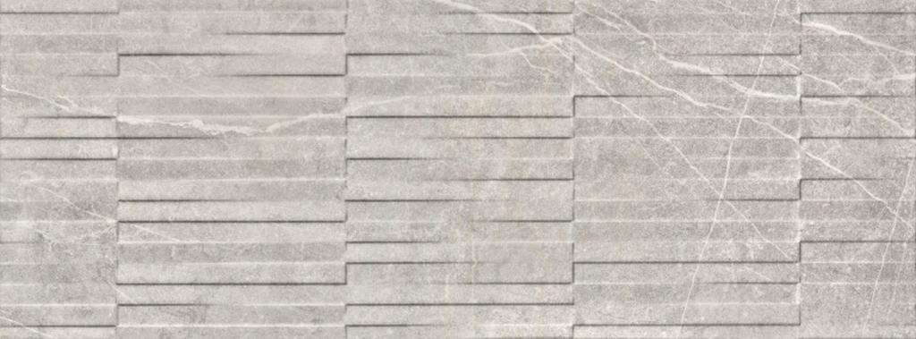 Керамическая плитка Baldocer Shetland Warha Shetland Moon Rect., цвет серый, поверхность матовая, прямоугольник, 333x1000