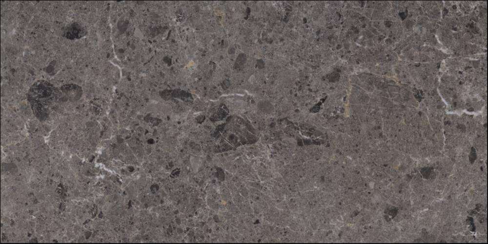 Керамогранит Grespania Artic Antracita Pulido 44RC69P, цвет чёрный, поверхность полированная, прямоугольник, 590x1190