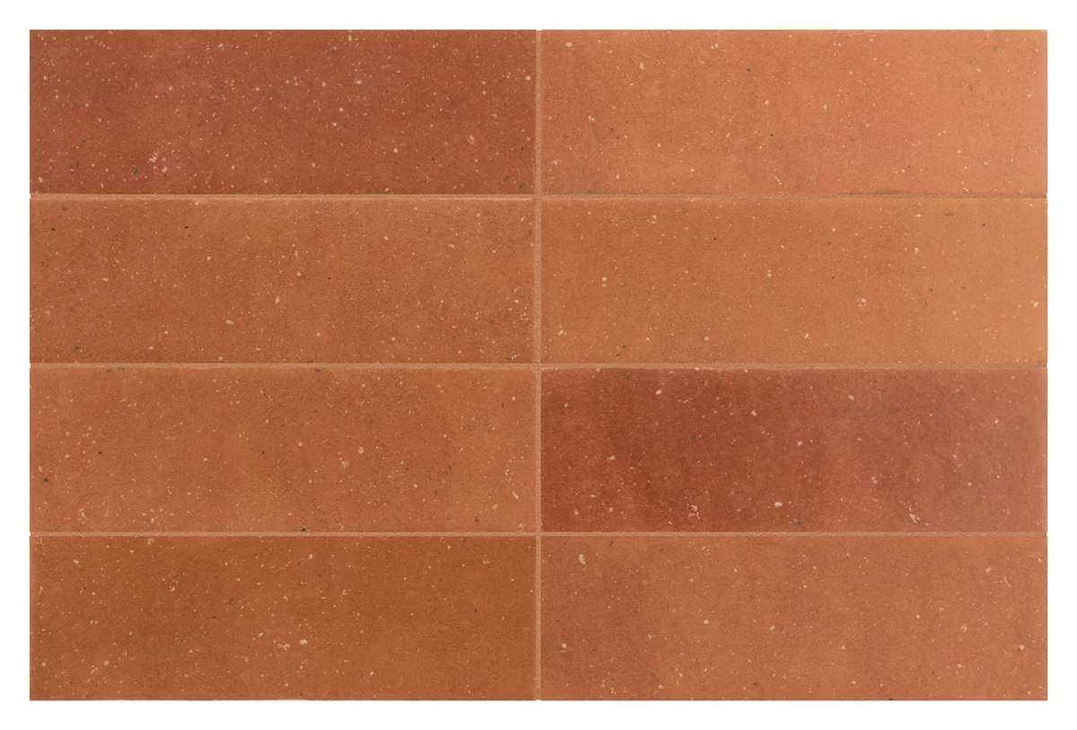 Керамогранит Equipe Fango Cotto 30672, цвет оранжевый, поверхность матовая, под кирпич, 50x150