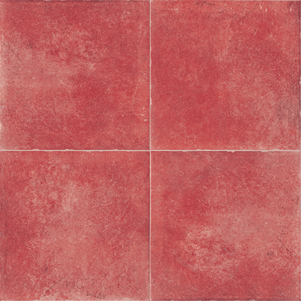 Керамическая плитка Arkadia Cemento Rosso, цвет розовый, поверхность матовая, квадрат, 200x200