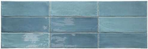 Керамическая плитка Dune Tabarca Cielo 188259, цвет синий, поверхность глянцевая, прямоугольник, 75x230