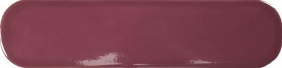 Керамическая плитка Wow Grace O Berry Gloss 124933, цвет фиолетовый, поверхность глянцевая, круг и овал, 75x300