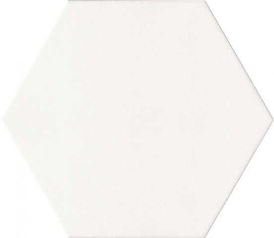 Керамогранит Realonda Hexamix Opal Blanco, цвет белый, поверхность матовая, шестиугольник, 285x330