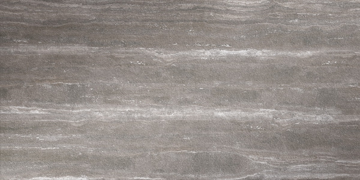 Широкоформатный керамогранит Inalco Geo Gris Bush-Hammered 6mm, цвет серый, поверхность матовая, прямоугольник, 1500x3200
