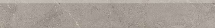 Бордюры Piemme Majestic Batt.Supreme Grey Nat 02715, цвет серый, поверхность матовая, прямоугольник, 80x600