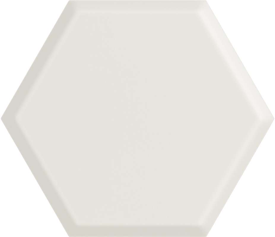 Керамическая плитка Paradyz Woodskin Bianco Heksagon Struktura A Sciana, цвет белый, поверхность матовая, прямоугольник, 171x198