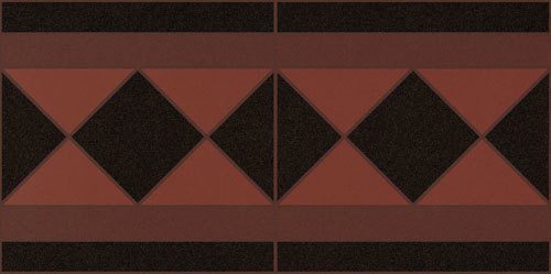 Бордюры Vives Barnet Cenefa Basildon Terra, цвет терракотовый, поверхность матовая, прямоугольник, 158x316