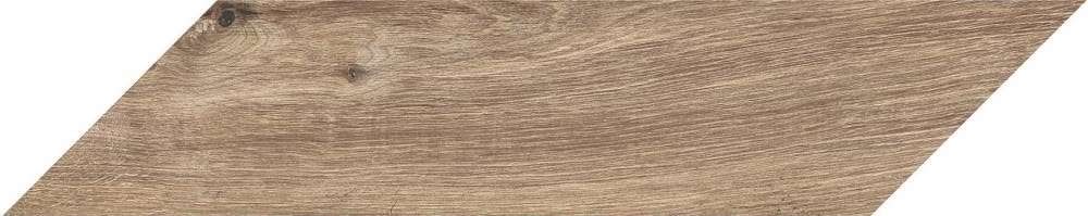 Керамогранит Love Tiles Wooden Chevron Dark Beige, цвет коричневый тёмный, поверхность матовая, шеврон, 200x800
