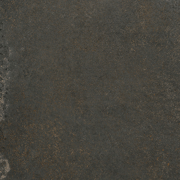 Широкоформатный керамогранит Vives Yuri-R NT Basalto, цвет чёрный, поверхность матовая, квадрат, 1200x1200